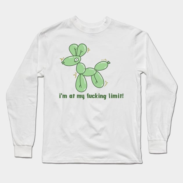 balloon dog Long Sleeve T-Shirt by soggydearest